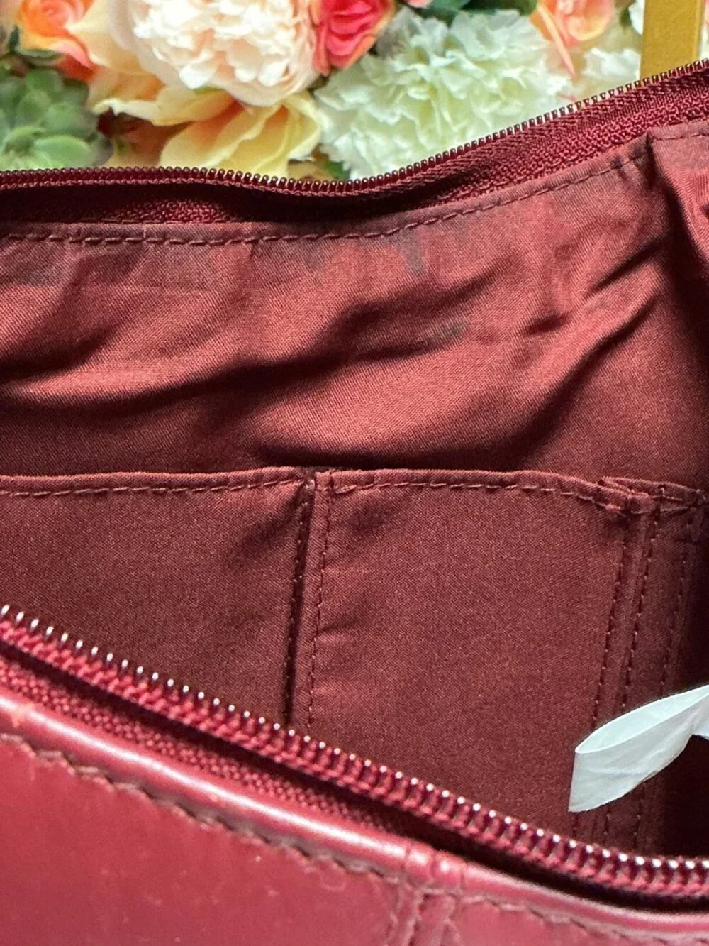 Laura Scott Redberry Hobo Shoulder Bag Double Adjustable Straps Silver NWT Tags